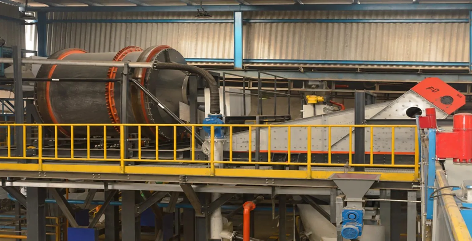 The heavy media separation (flotation) plant